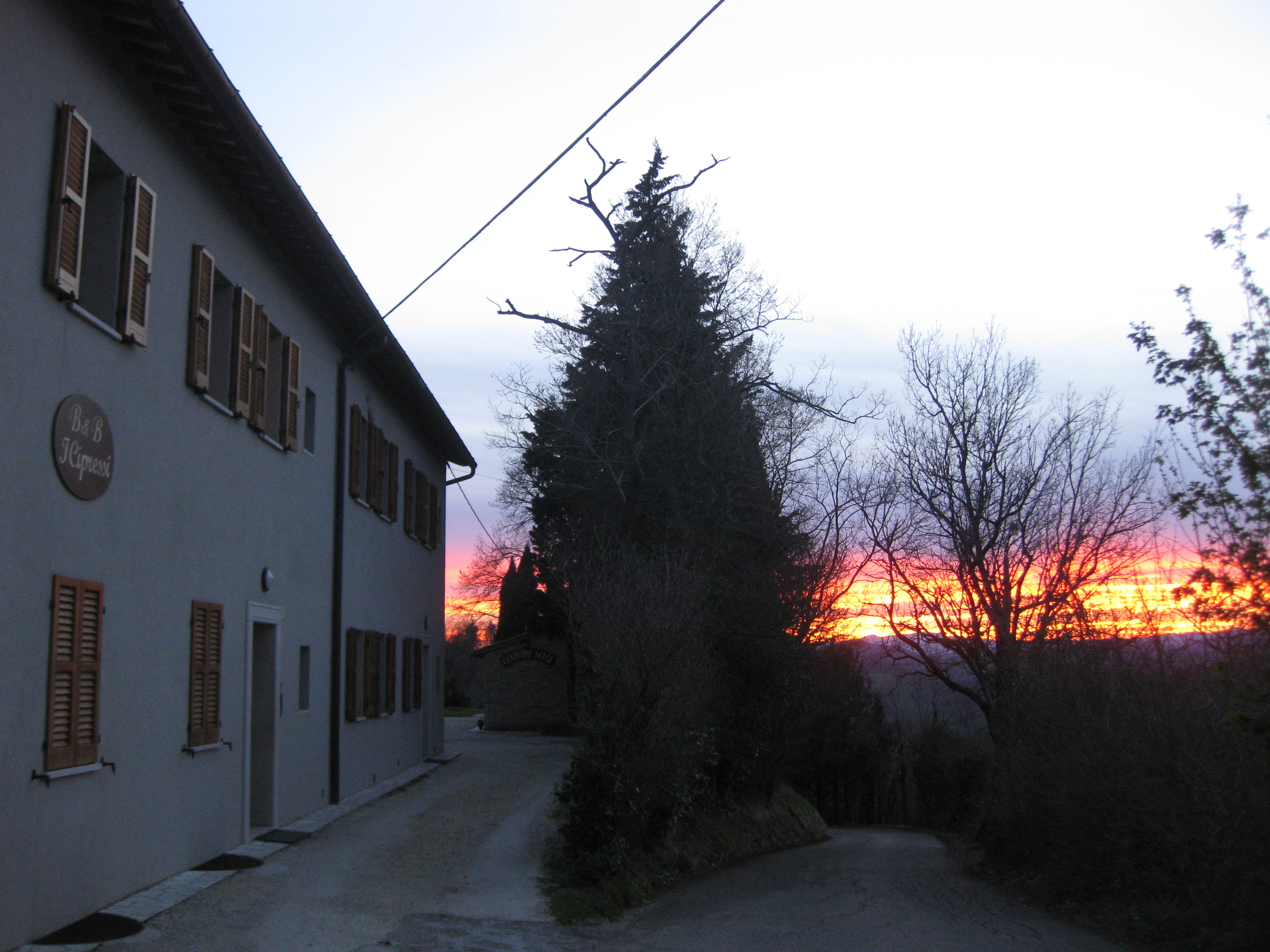 Vista esterna del B&B Alma Domus
